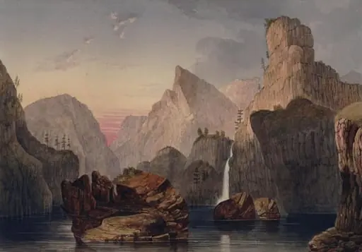 The Black Irkout, Oriental Siberia, by Thomas Witlam Atkinson