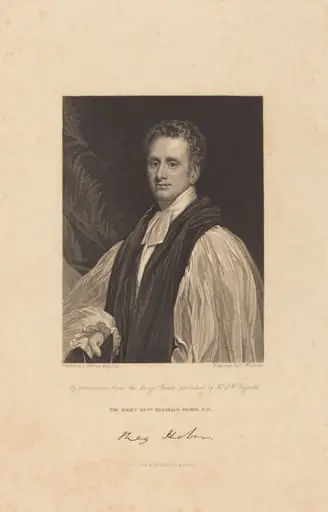 Rev. Reginald Heber, D.D., by Thomas Woolnoth
