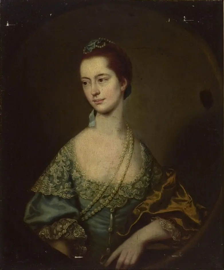 Frances Kinderley, Wife of James Smith, Junior, by Thomas Worlidge