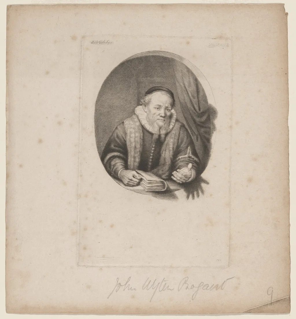 Jan Cornelisz Sylvius, by Thomas Worlidge, ink, 1757