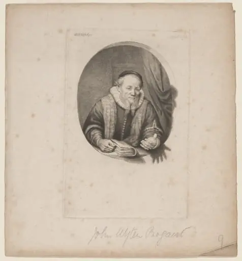 Jan Cornelisz Sylvius, by Thomas Worlidge