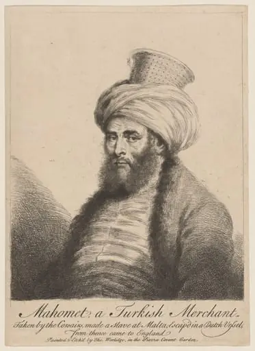 Mahomet, a Turkish Merchant, by Thomas Worlidge