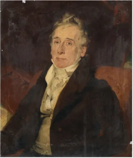 Portrait of George Moore (1773-1840), by Thomas Wyatt, oil, 1830