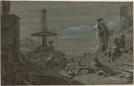 Piazza by Moonlight, by Thomas Wyck
