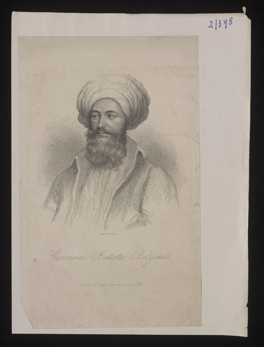 H Beard Print Collection, by Thomson, 1824