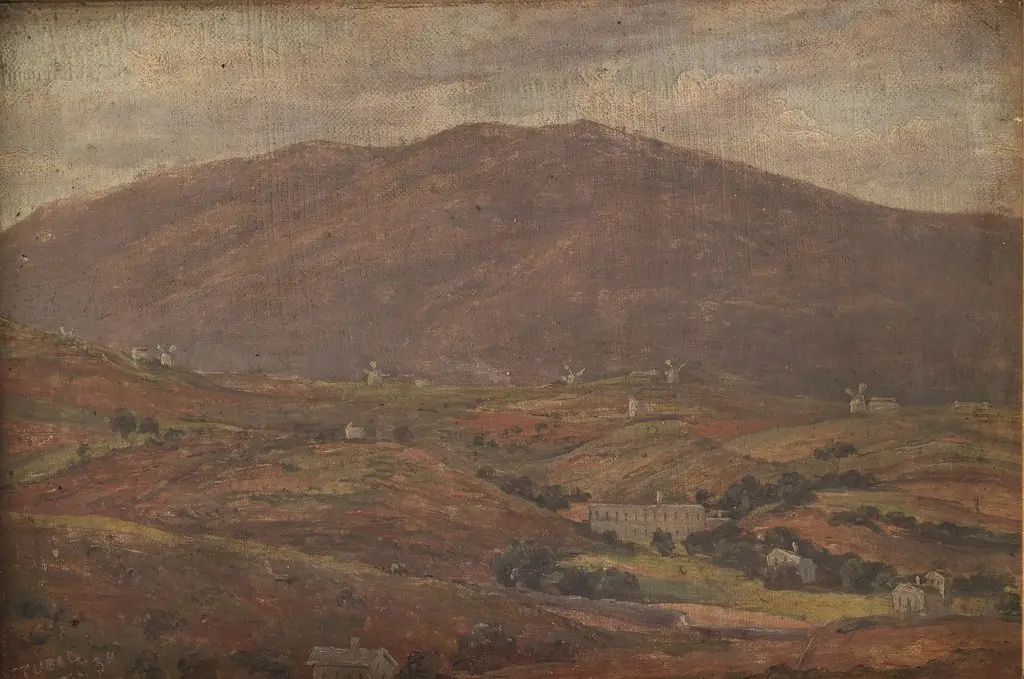 Landscape near Sétúbal, Portugal, by Thorald Brendstrup