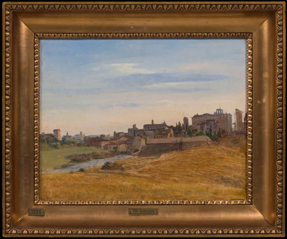 View from the Outskirts of Rome, by Thorald Læssøe, unspecified, 1844