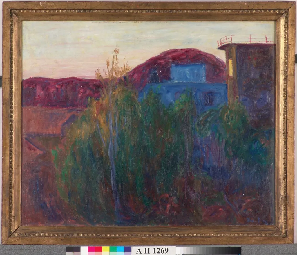 Maisema (Balbergkampen), by Thorvald Erichsen, unspecified
