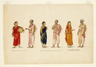 Three Brahmin couples