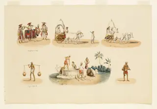 Three modes of transport and three methods of obtaining water