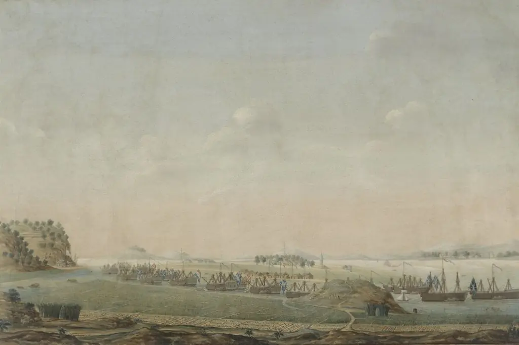 Three Views of the Pearl River: Canton, Macao, Whampoa, 1773