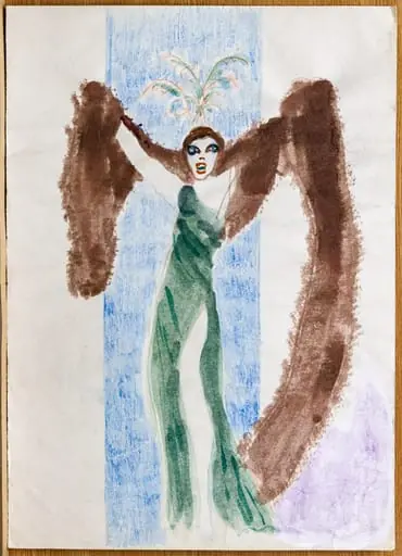 Cântăreață, by Tiberiu Nicorescu