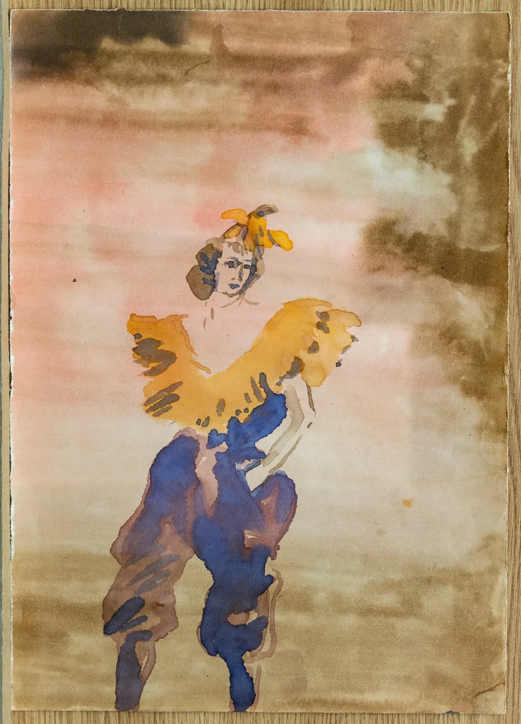 Doamnă costumată, by Tiberiu Nicorescu