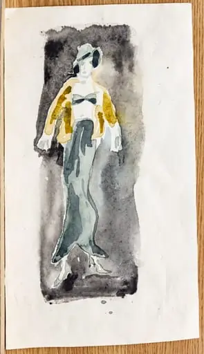 Domnișoară, by Tiberiu Nicorescu