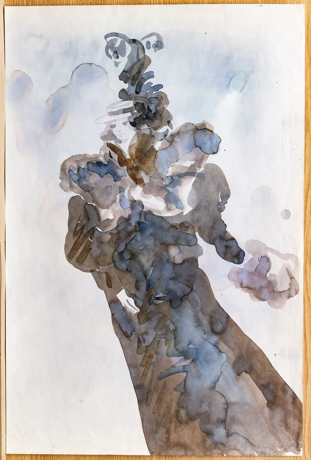 Femeie în costum de epocă, by Tiberiu Nicorescu, unspecified