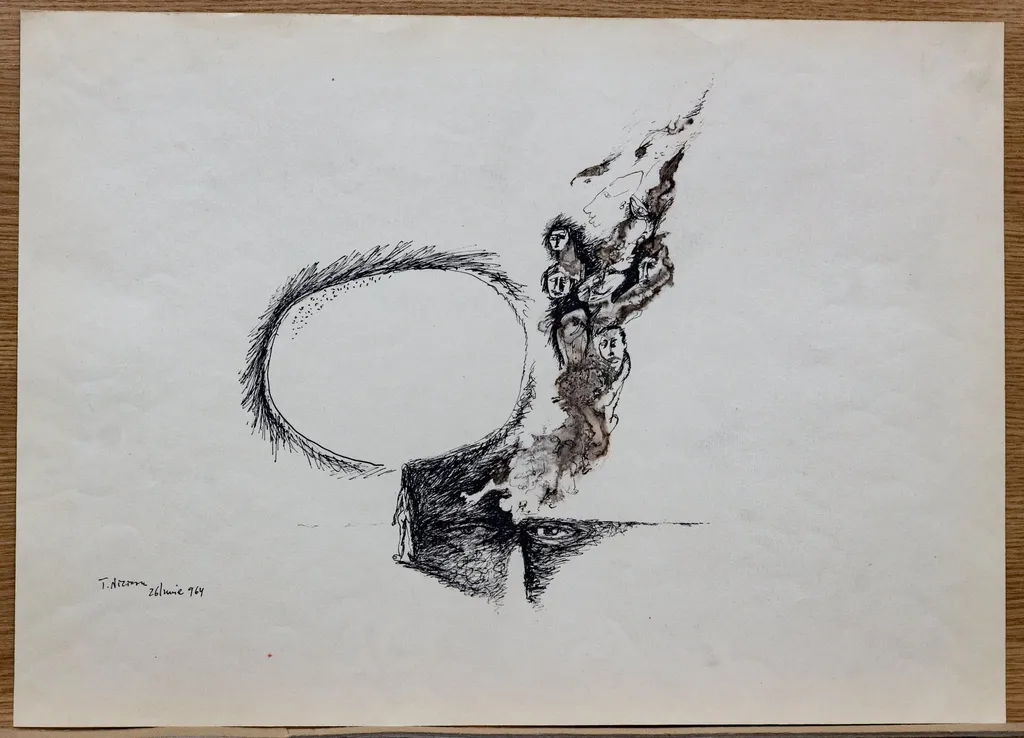 Prăbușirea gândului, by Tiberiu Nicorescu