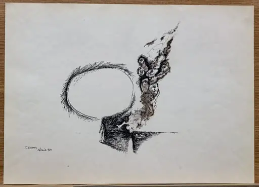 Prăbușirea gândului, by Tiberiu Nicorescu