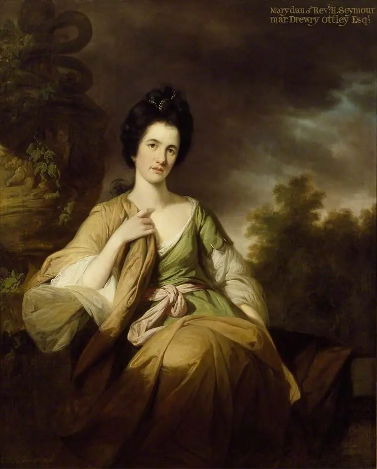Mrs Drewry Ottley, by Tilly Kettle