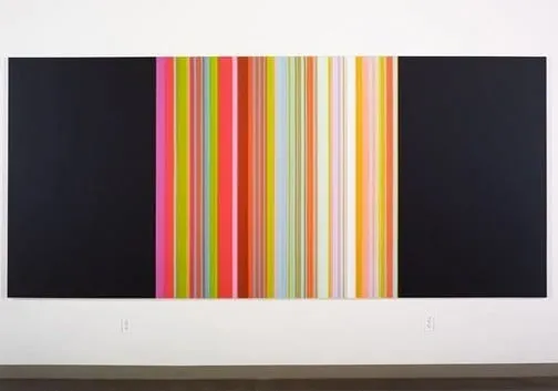 Untitled, by Tim Bavington, paint, 2005