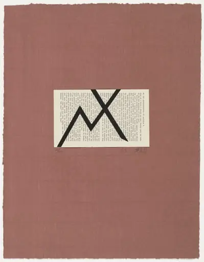Untitled, by Tim Rollins K.O.S. (Kids of Survival)