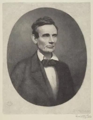 Abraham Lincoln, by Timothy Cole