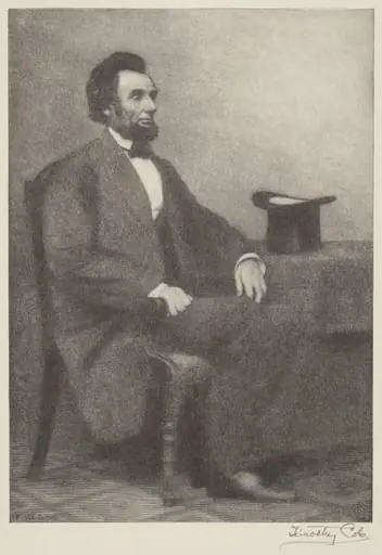 Abraham Lincoln, by Timothy Cole