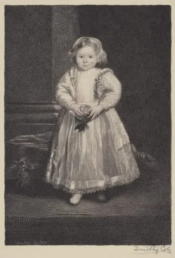 Clelia Cattaneo, Daughter of Marchesa Elena Grimaldi, by Timothy Cole