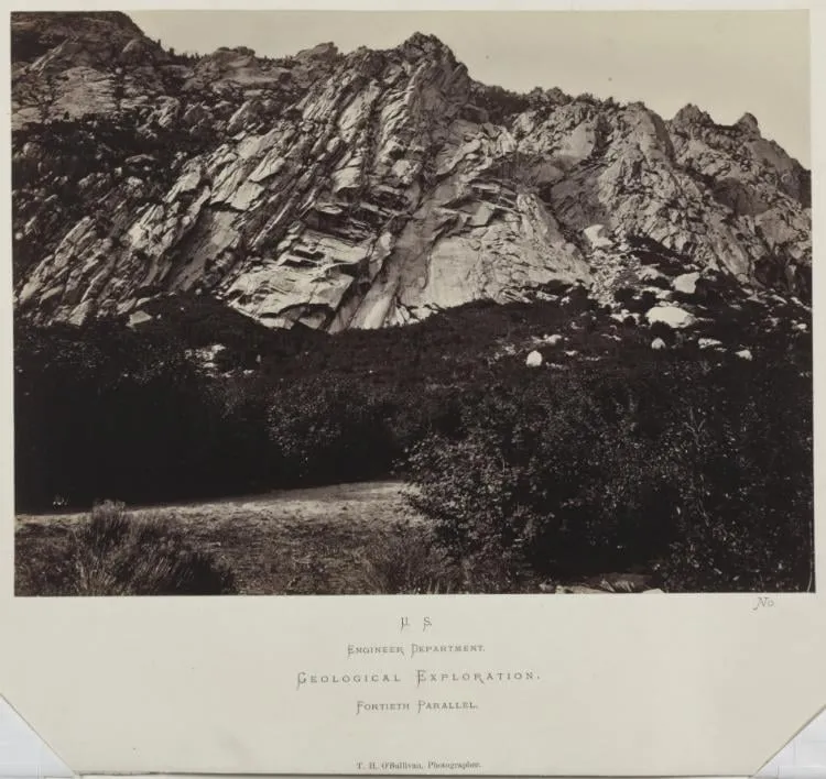 East Humboldt Mountains, Utah, by Timothy H. O'Sullivan, 1868