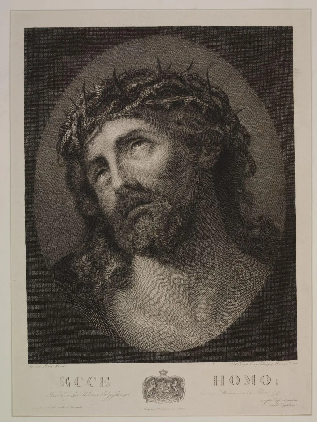 Ecce Homo, by Timothy Stansfield Engleheart, 1850