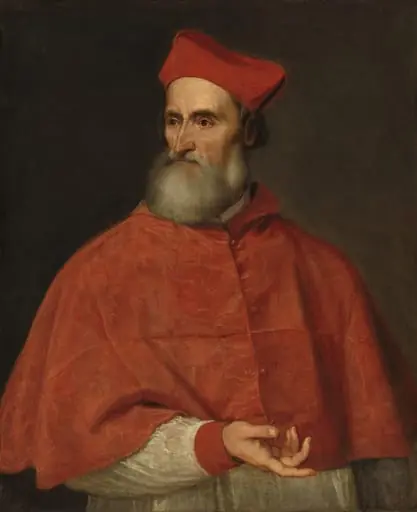 Cardinal Pietro Bembo, by Titian