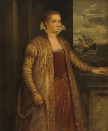 Emilia di Spilimbergo, by Titian, 1560