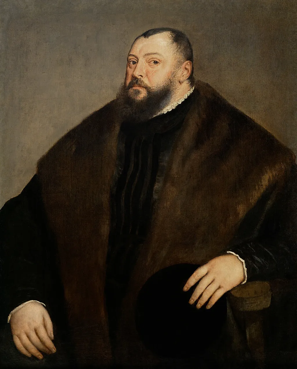 John Frederick, Elector of Saxony, by Titian, oil, 1550
