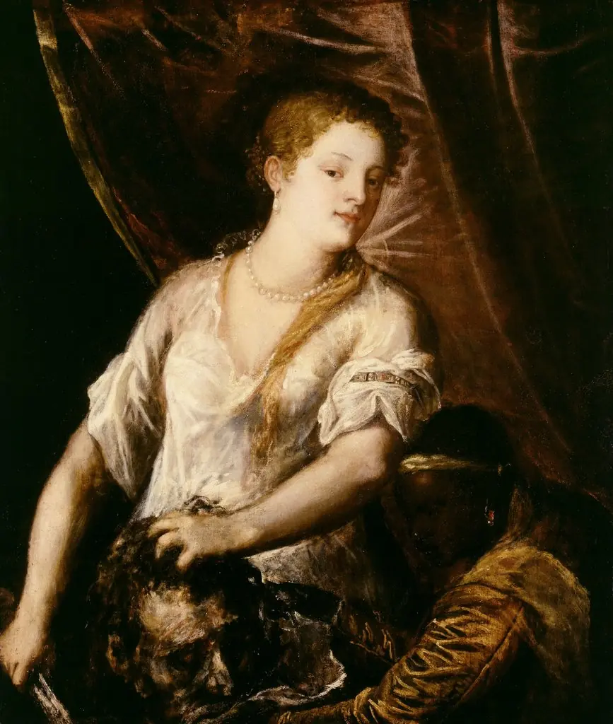 Judith with the Head of Holofernes, by Titian, 1570