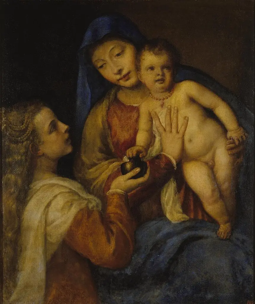 Madonna and Child with Mary Magdalene