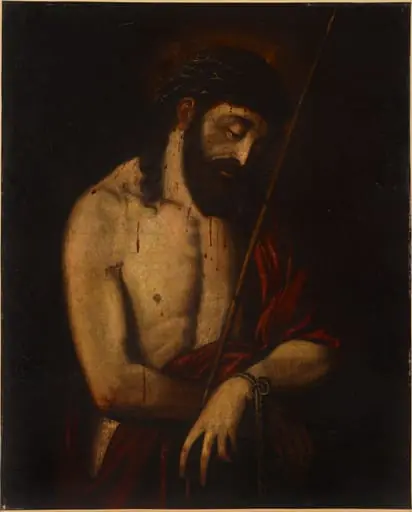 Orjantappuroin kruunattu Kristus, by Titian