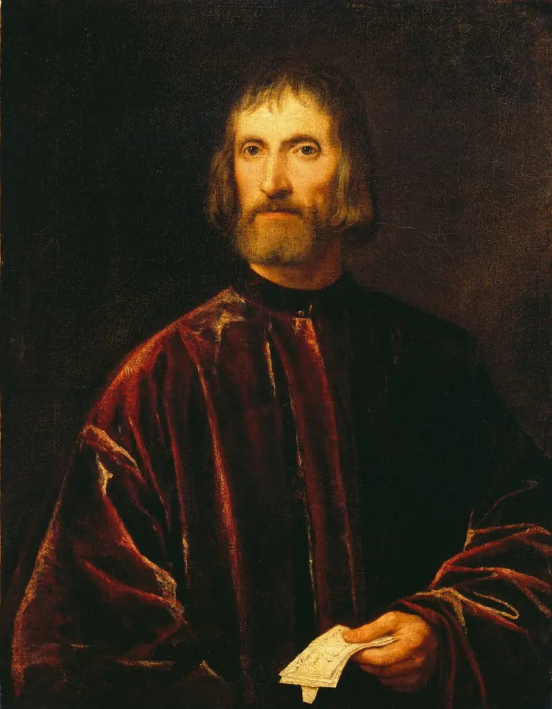 Portrait of Andrea dei Franceschi, by Titian