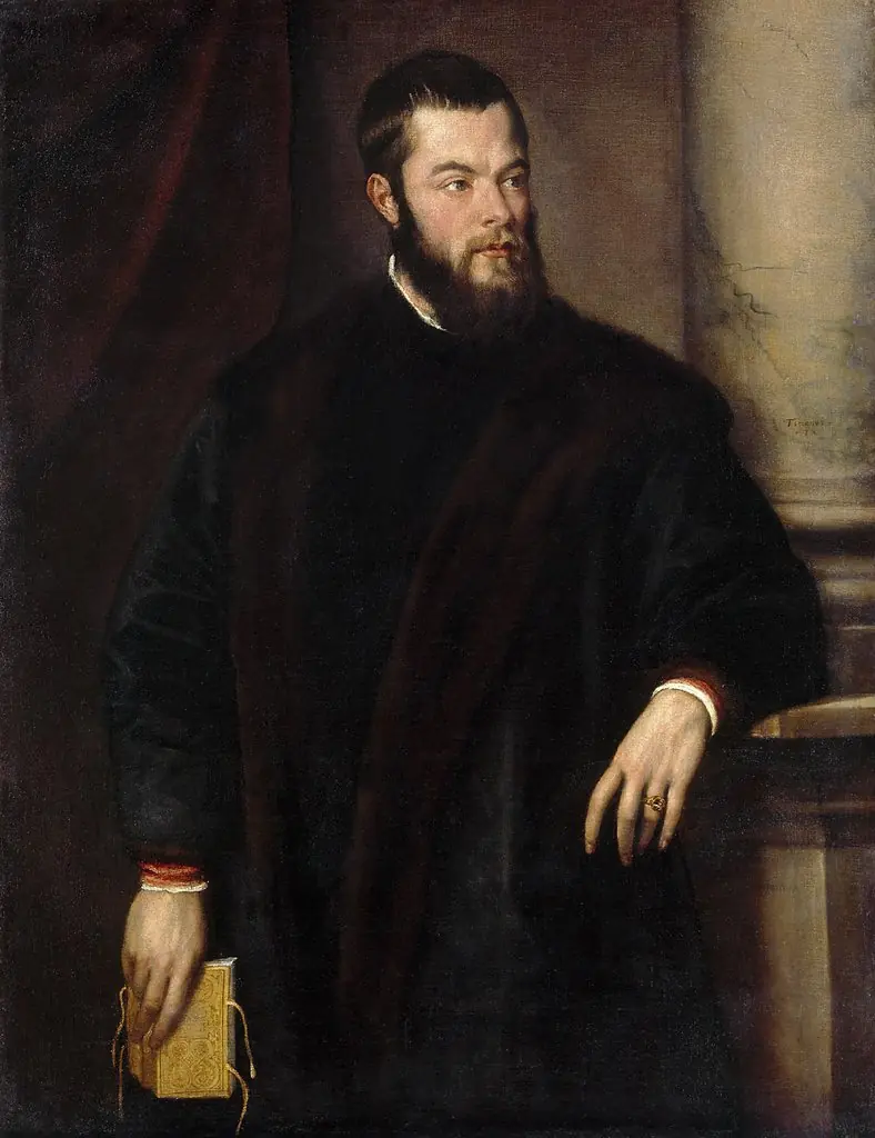 Portrait of Benedetto Varchi, by Titian