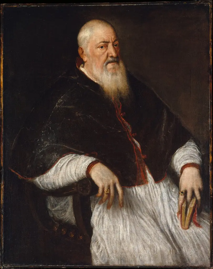 Portrait of Cardinal Filippo Archinto, by Titian