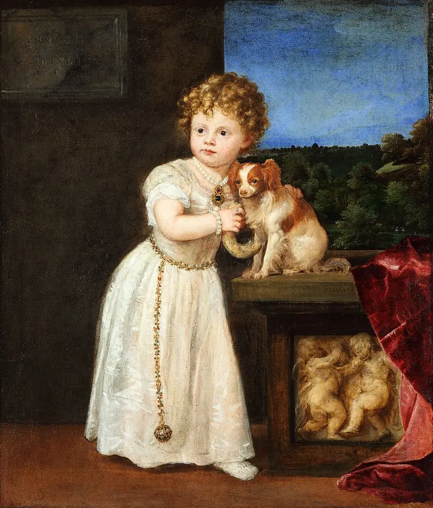 Portrait of Clarissa Strozzi, by Titian