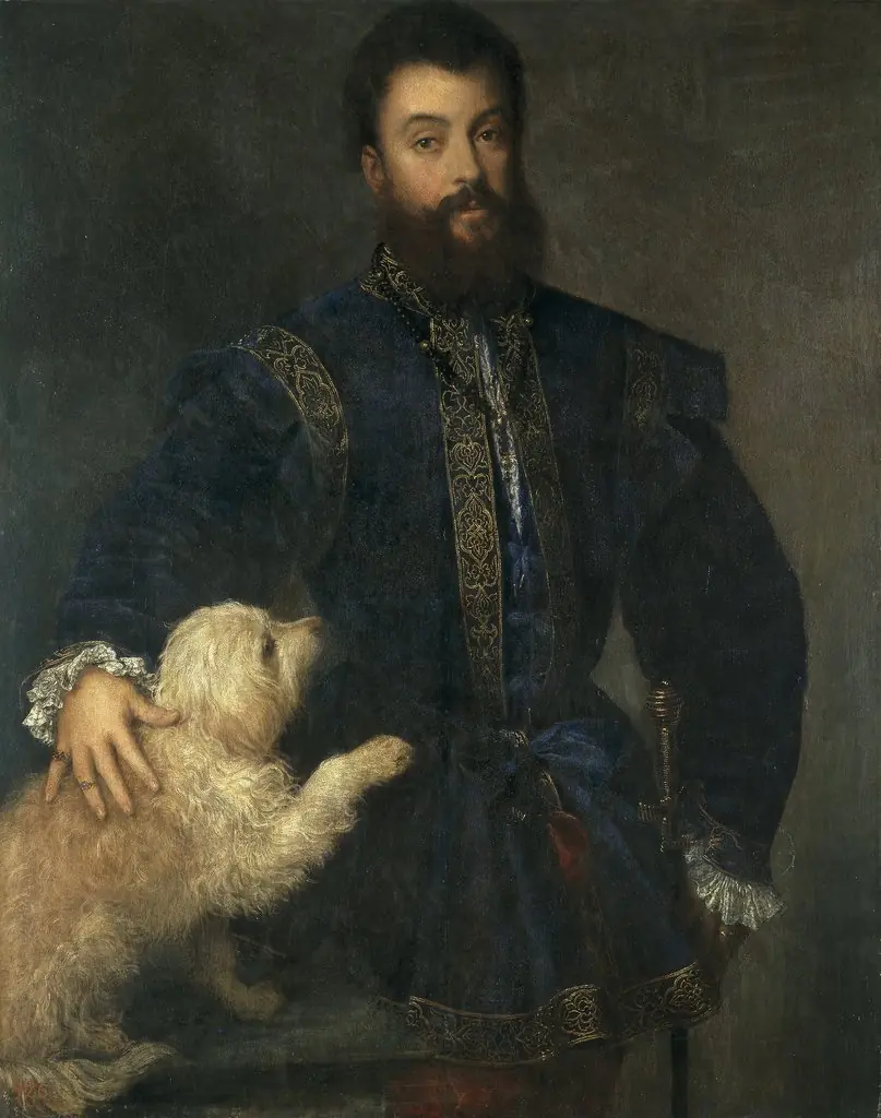 Portrait of Federico II Gonzaga, by Titian, 1529