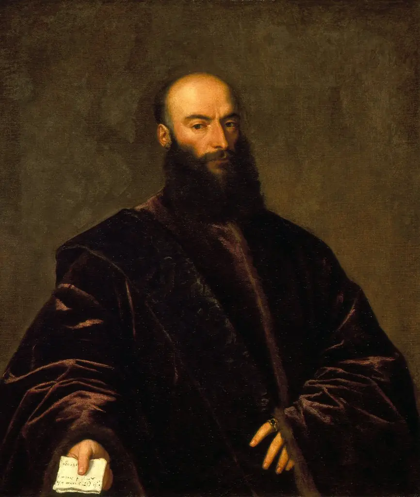 Portrait of Giacomo di Andrea Dolfin, by Titian