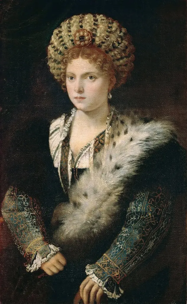 Portrait of Isabella d'Este, by Titian