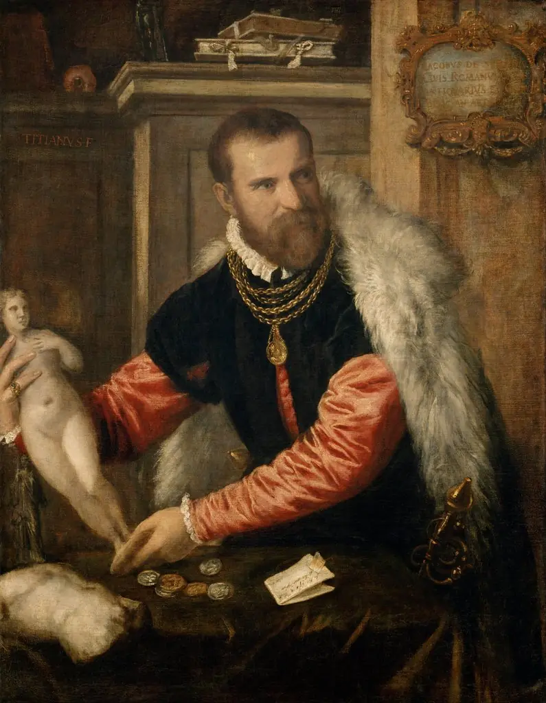 Portrait of Jacopo Strada, by Titian, 1567