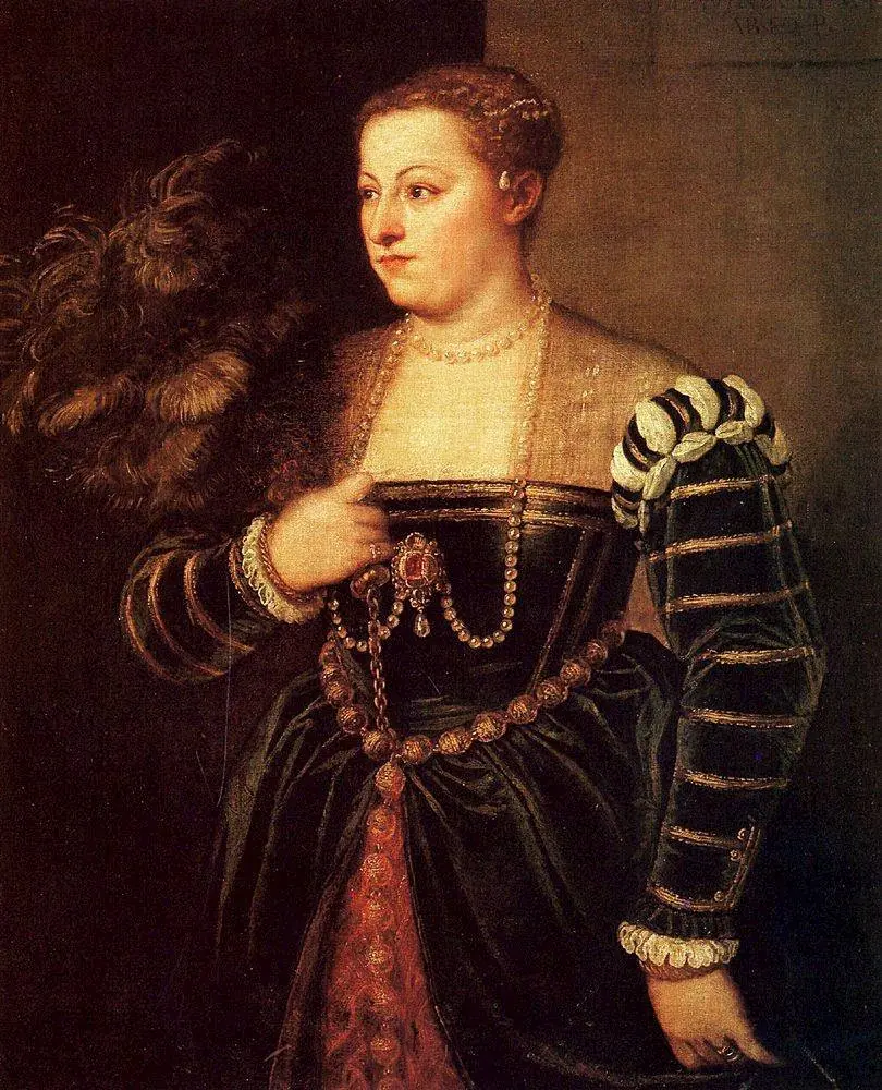 Portrait of Lavinia, by Titian