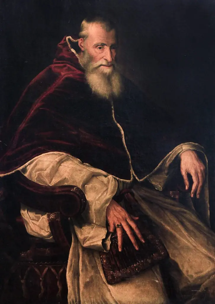 Portrait of Pope Paul III, by Titian, 1540