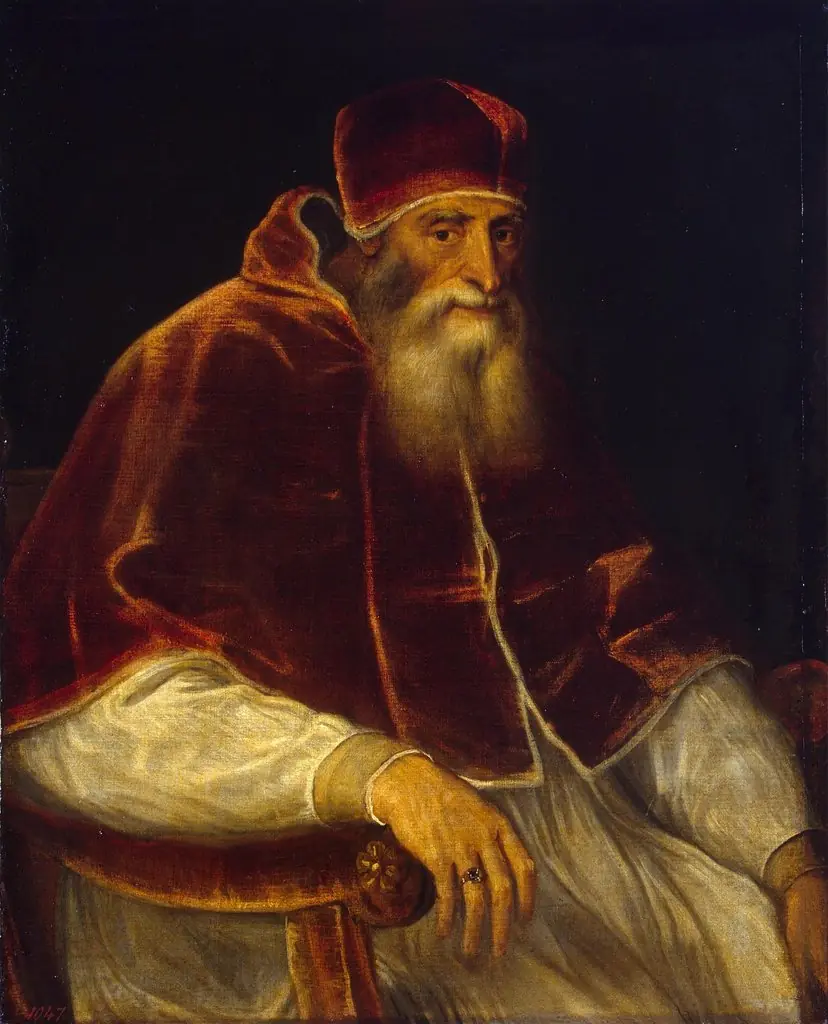 Portrait of Pope Paul III, by Titian