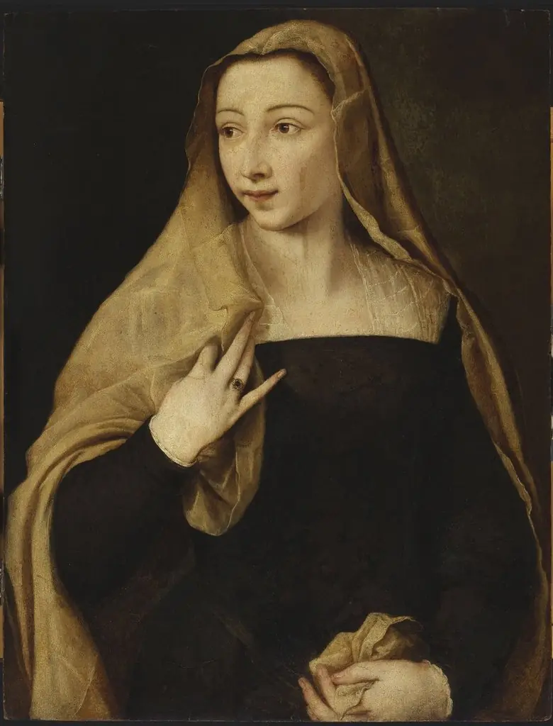 Portrait of Settimia Jacovacci (?), by Titian