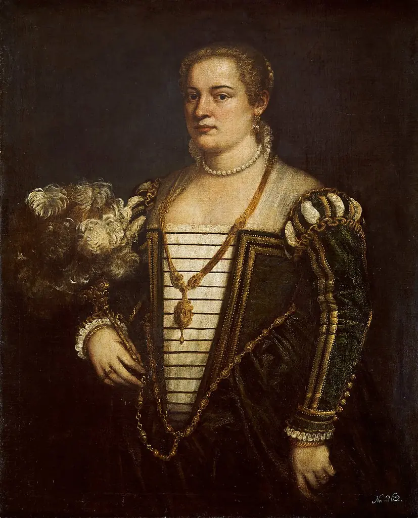 Portrait of the Artist's daughter Lavinia, by Titian