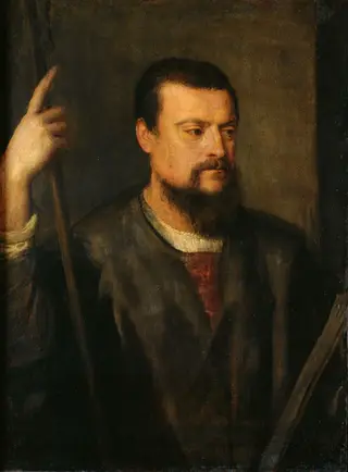 Portrait of the Orator Francesco Filetto, by Titian, 1538
