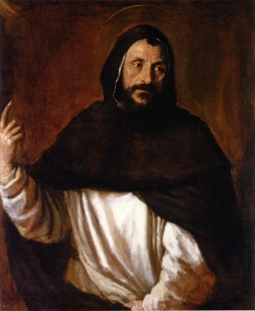 Saint Dominic, by Titian